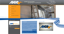 Desktop Screenshot of akeo-france.com